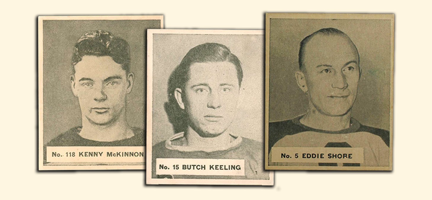 1937-38 World Wide Gum Hockey Cards 